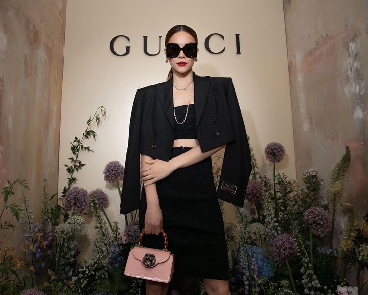 Bộ tứ quyền lực showbiz Việt xuất hiện tại triển lãm Gucci High-End, tạo ra những khung hình quyền lực với thời trang cao cấp - Ảnh 4.