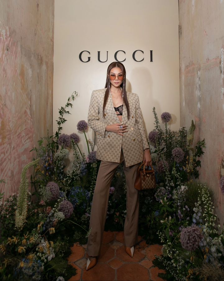 Bộ tứ quyền lực showbiz Việt xuất hiện tại triển lãm Gucci High-End, tạo ra những khung hình quyền lực với thời trang cao cấp - Ảnh 5.