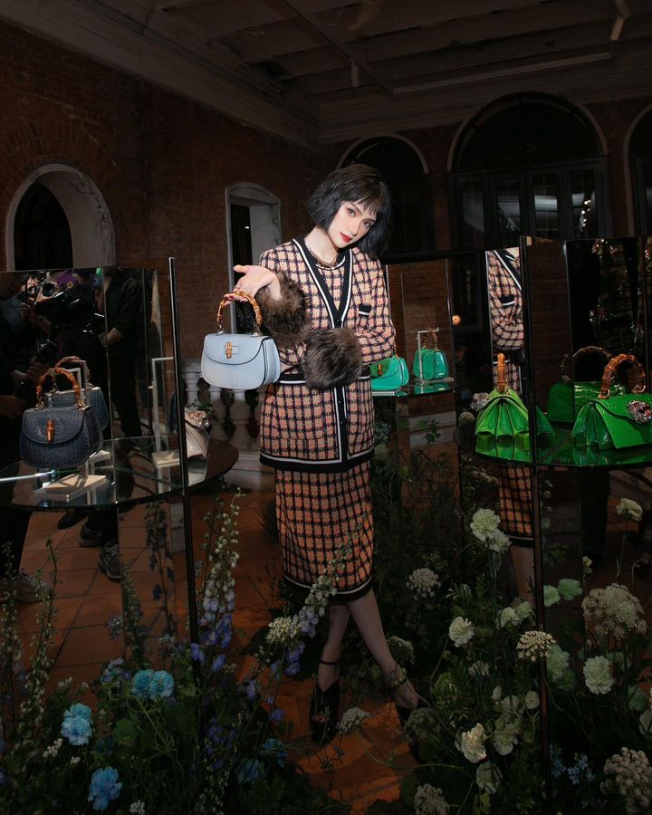 Bộ tứ quyền lực showbiz Việt xuất hiện tại triển lãm Gucci High-End, tạo ra những khung hình quyền lực với thời trang cao cấp - Ảnh 8.