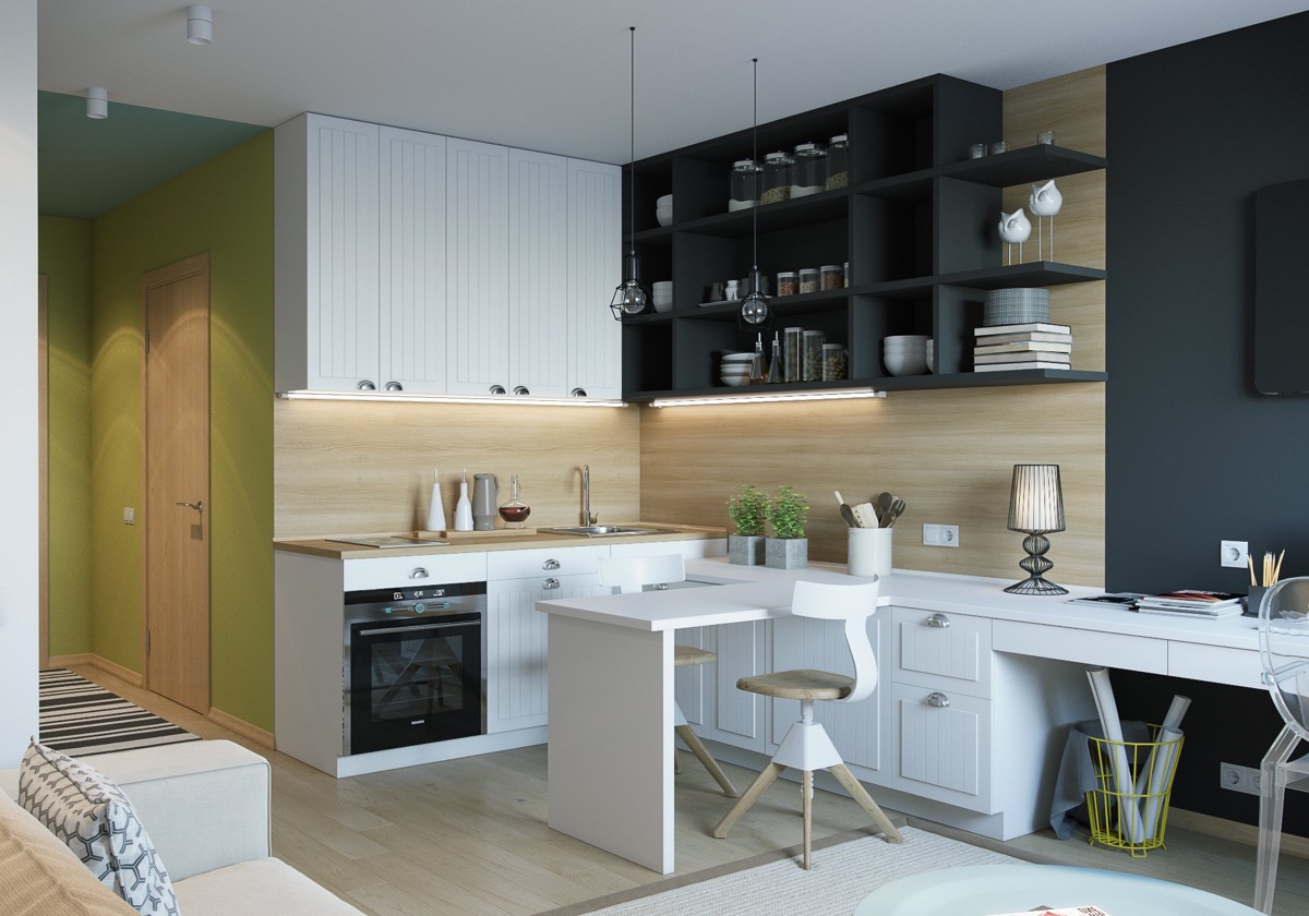 10 thiết kế bếp rất thông minh dành cho căn hộ nhỏ - Ảnh 3.