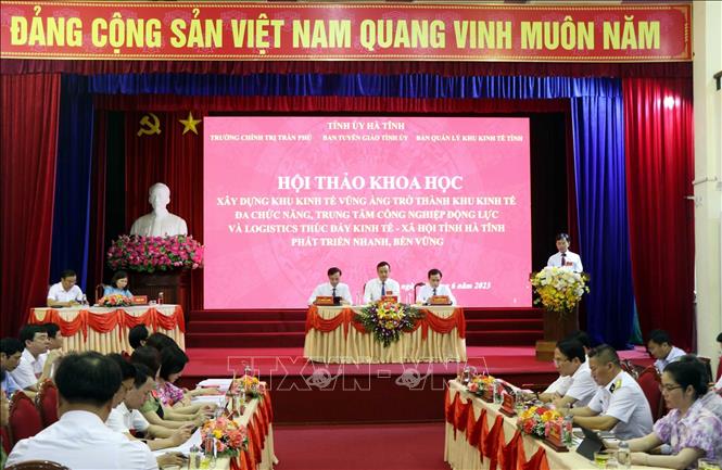 Xây dựng Khu kinh tế Vũng Áng thành đầu mối giao thương biển quốc tế - Ảnh 3.