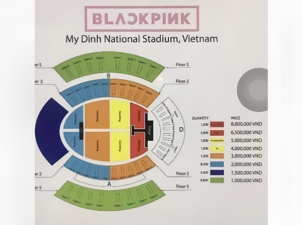Chưa chính thức xin phép biểu diễn nhưng BLACKPINK đã khiến cộng đồng mạng &quot;phát sốt&quot;: World Tour “BORN PINK” tại Hà Nội có thể thu về bao nhiêu tiền? - Ảnh 5.