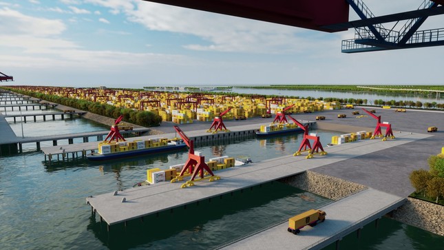 Diện mạo siêu cảng trung chuyển quốc tế hơn 5 tỷ USD ở Cần Giờ trong tương lai - Ảnh 10.
