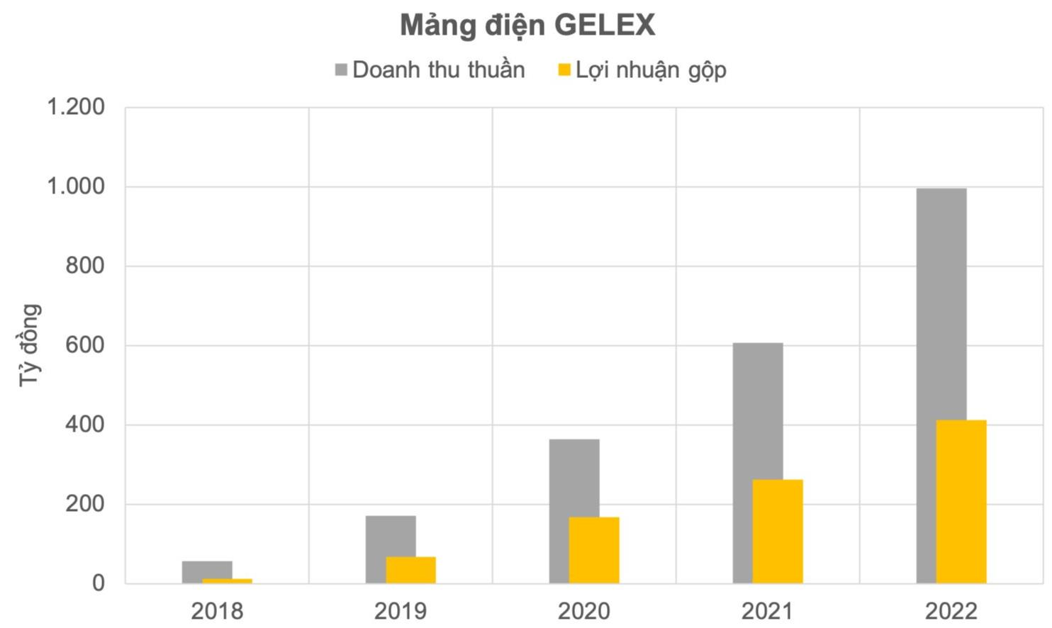 Mảng điện tái tạo đang được Gelex rao bán: Đạt mức doanh thu nghìn tỷ sau 5 năm nhưng lợi nhuận gộp mới là điều ấn tượng - Ảnh 1.