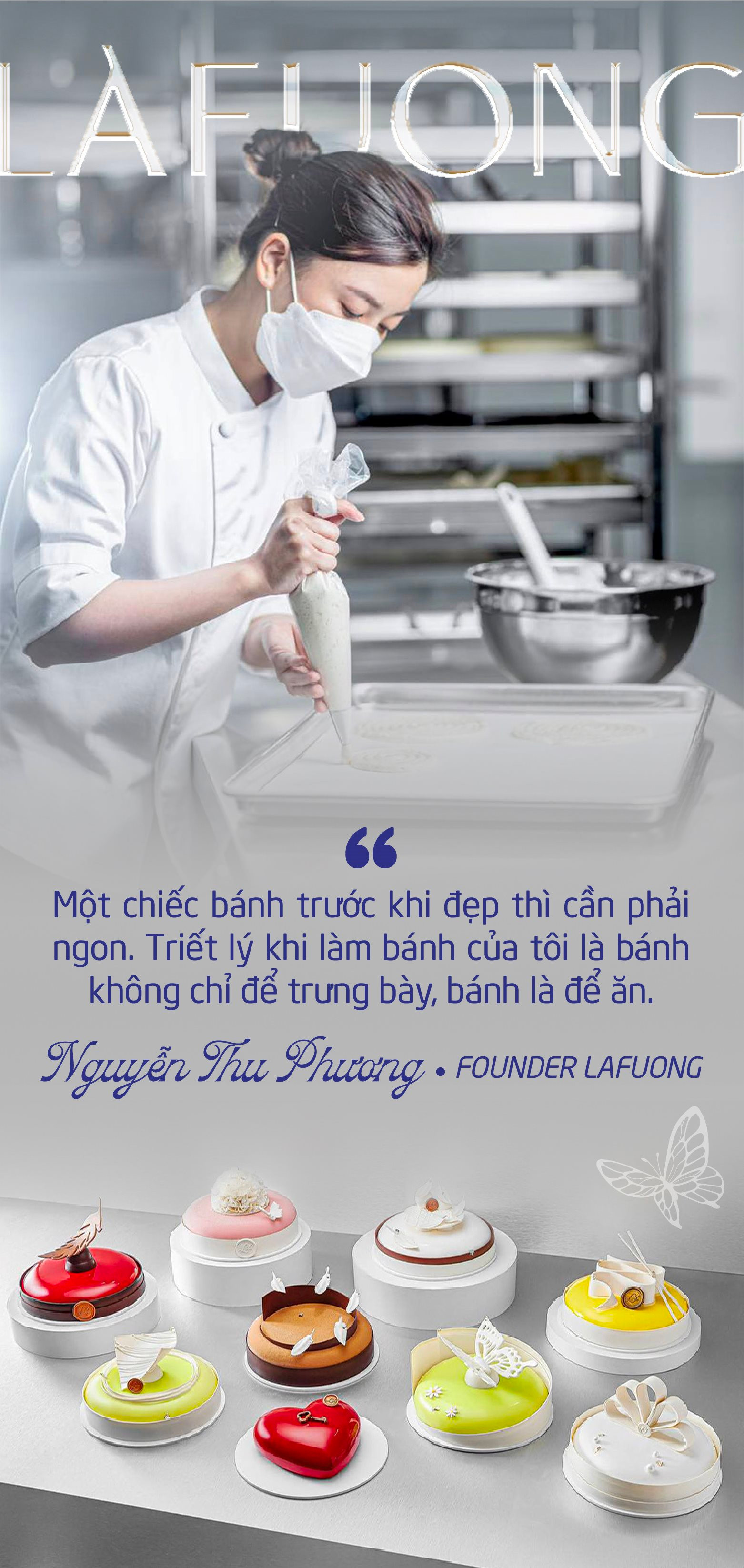Founder thương hiệu bánh ngọt Pháp cao cấp LaFuong: Động lực của tôi là thay đổi định kiến ‘mua bánh sinh nhật chỉ để thổi nến’ của nhiều người Việt - Ảnh 4.