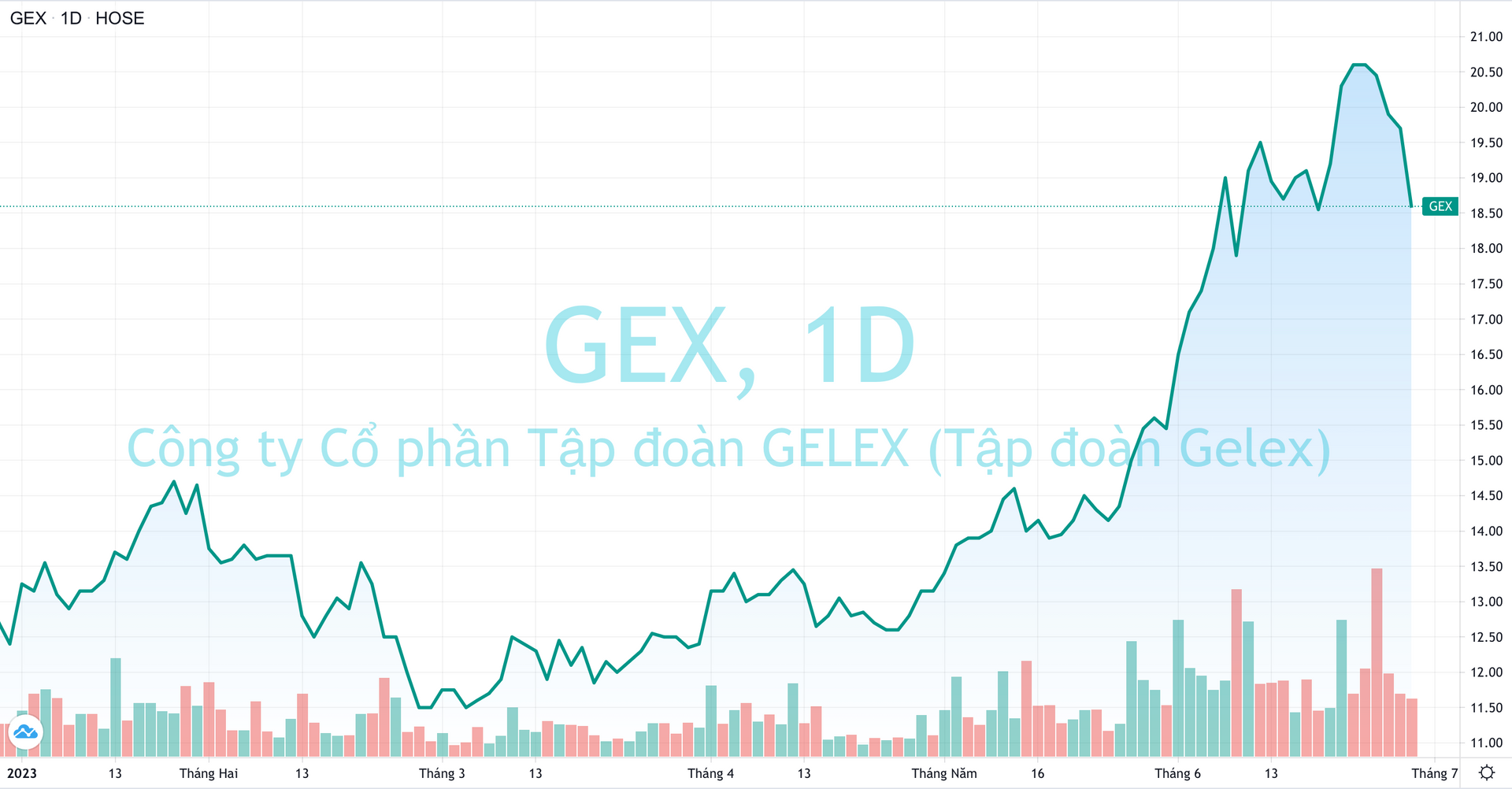 Mua thêm 2 triệu cổ phiếu vùng đỉnh 9 tháng, Dragon Capital trở thành cổ đông lớn của GEX - Ảnh 2.