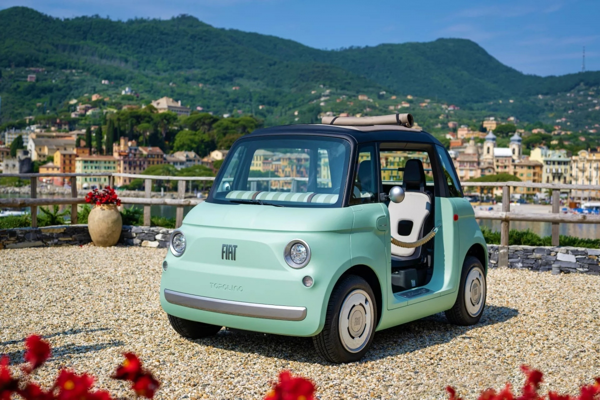 Fiat hé lộ ô tô điện cỡ nhỏ với thiết kế xinh xắn đậm chất &quot;hoạt hình&quot; - Ảnh 3.