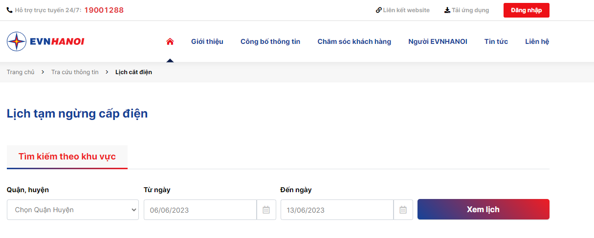 Hướng dẫn các cách tra cứu lịch cắt điện, tạm ngừng cung cấp điện online ngay tại nhà - Ảnh 1.