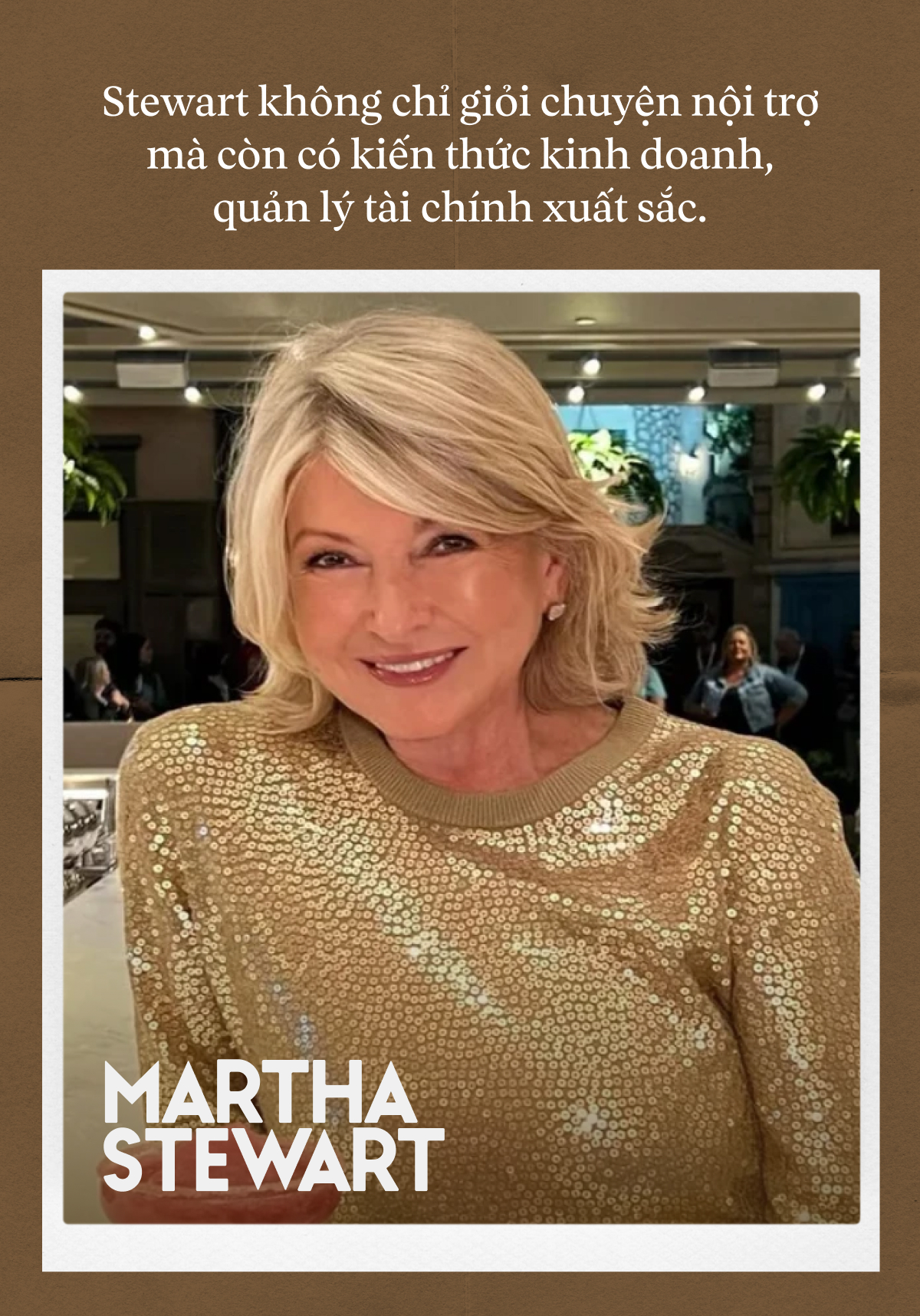 Martha Stewart: “Nữ hoàng kinh doanh” toàn tài của nước Mỹ, đập tan định kiến tuổi tác với bộ ảnh áo tắm ở tuổi 81 - Ảnh 3.