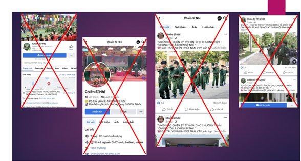 Cảnh báo trò lừa đảo đăng ký chương trình ‘Chiến sĩ nhí’ trên mạng xã hội - Ảnh 1.