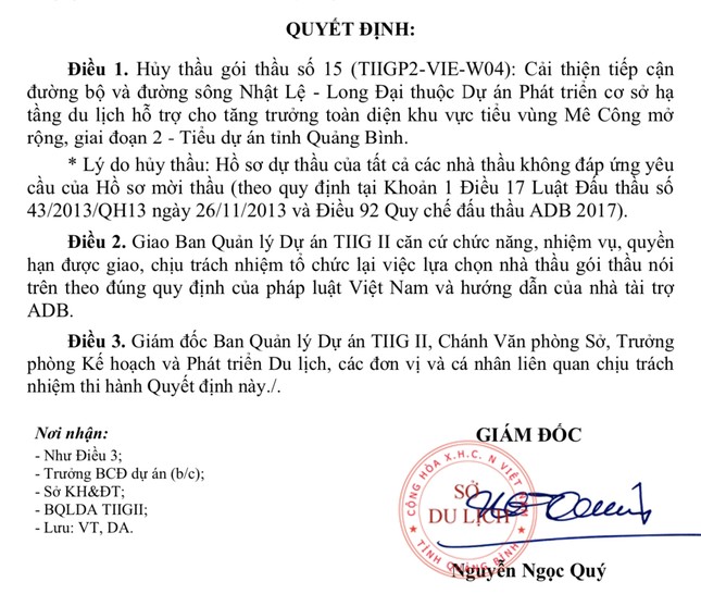 Vụ hủy gói thầu hơn 220 tỷ áp tiêu chí 'tào lao': Chủ đầu tư nóng vội, nhà thầu trượt oan? - Ảnh 2.