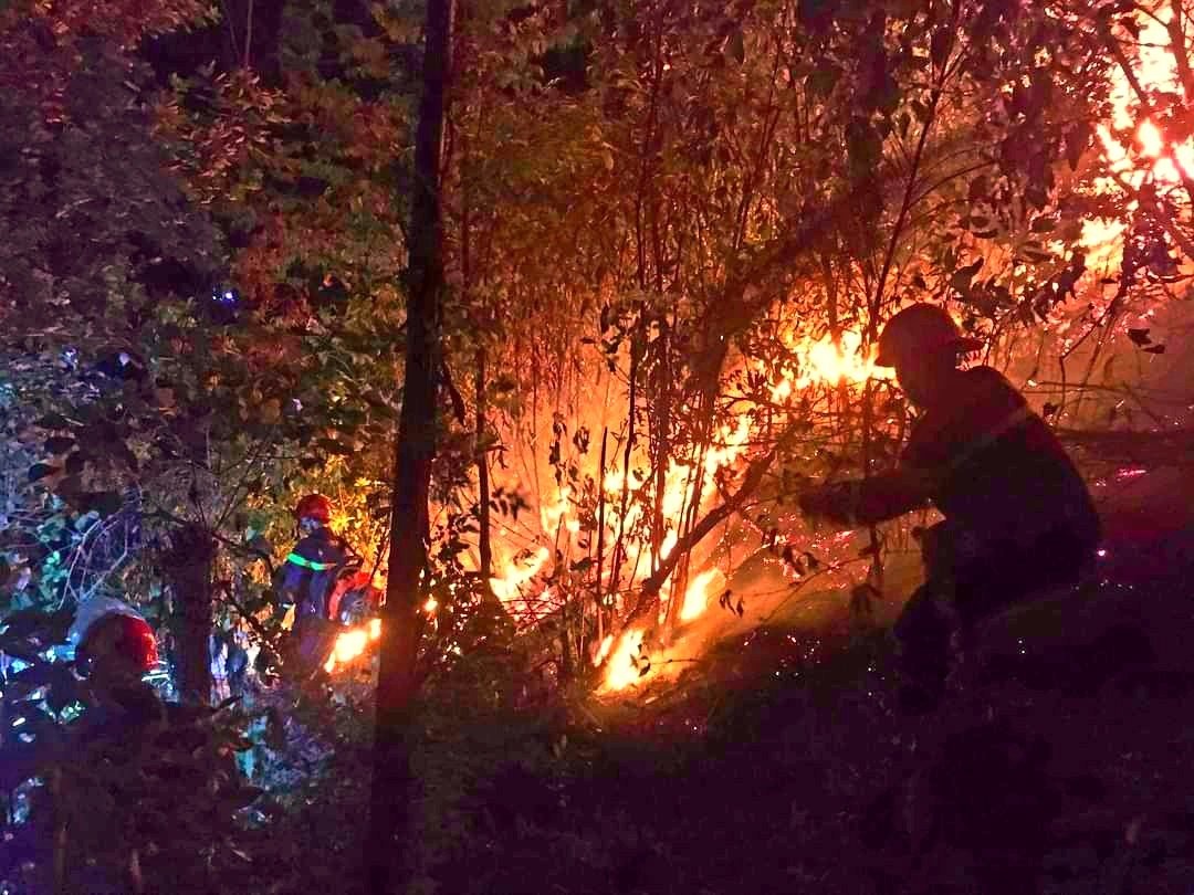 Cận cảnh hàng ngàn lượt người vật lộn với đám cháy rừng thông suốt 16 giờ - Ảnh 13.