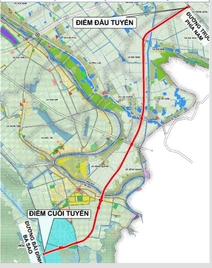 Hà Nội: Công bố quy hoạch đường nối Bái Đính - Ba Sao với trục phía Nam - Ảnh 2.