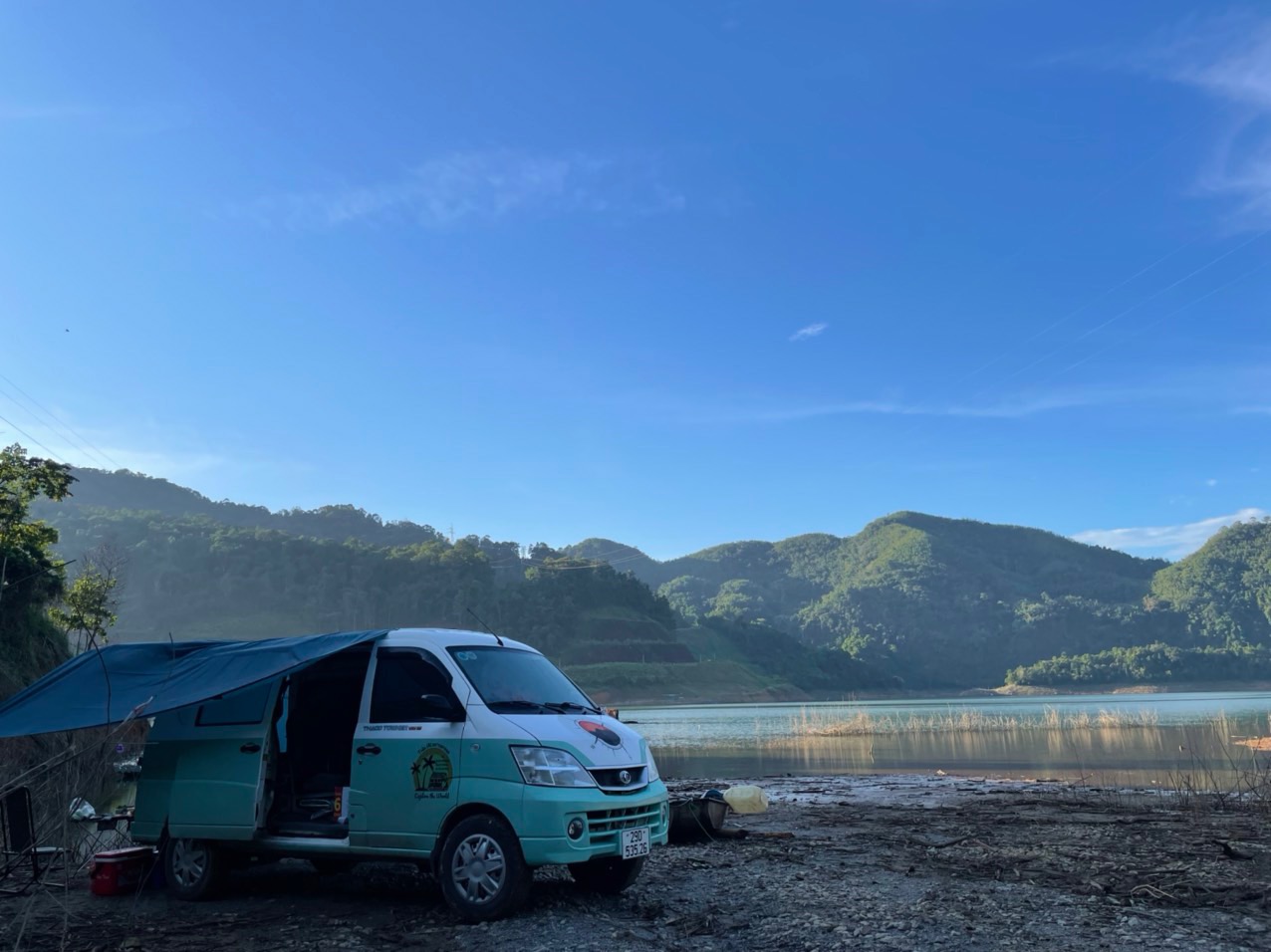 Bán Triton mua xe van THACO hơn 300 triệu độ camping chạy Bắc Nam hơn 18.000km, chủ xe trải lòng: 'Vui, tiện nhưng đi xa hơi cực' - Ảnh 8.