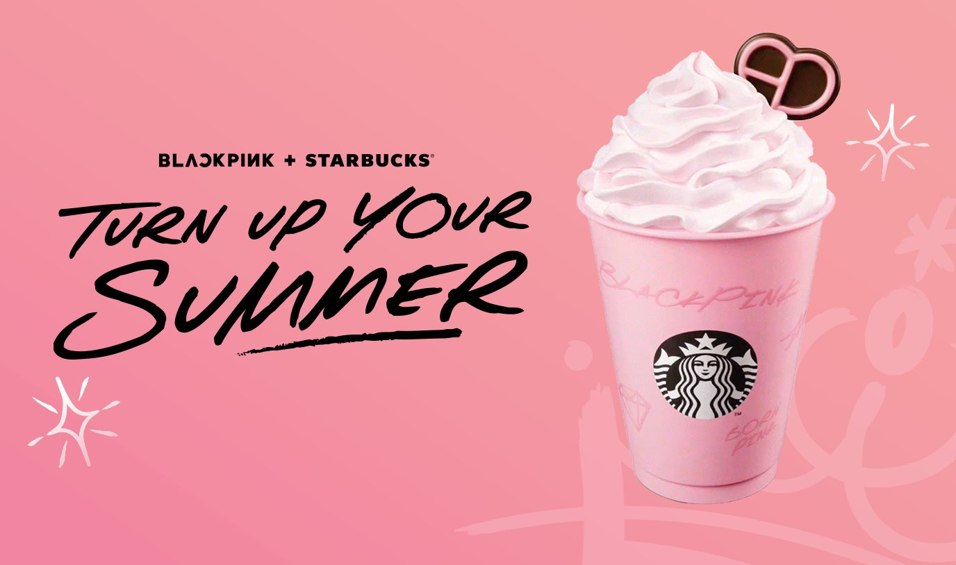 &quot;Đu trend&quot; tầm cỡ Starbucks: Hợp tác trực tiếp với BlackPink  mở bán món nước mới, chỉ có tại Việt Nam - Ảnh 2.