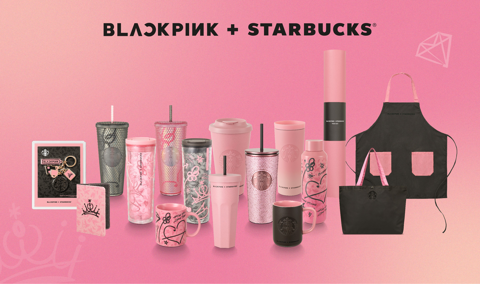 Starbucks hợp tác với BlackPink bán món nước mới