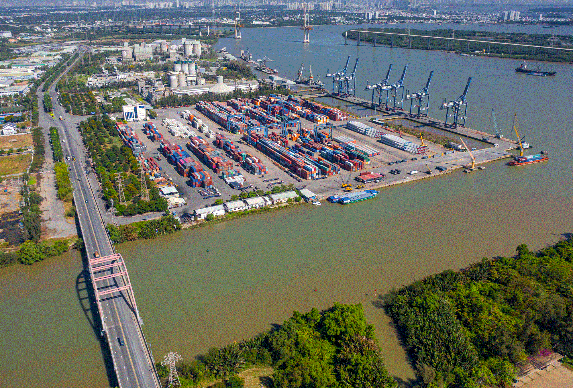‏K‏‏hu công nghiệp ‏‏có đến 3 cảng quốc tế, rộng nhất ‏‏TP. HCM - Ảnh 9.