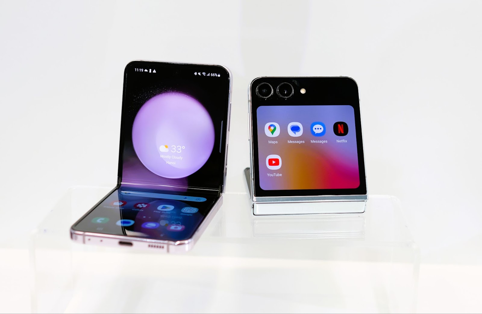 Ảnh thực tế Galaxy Z Flip5 và Galaxy Z Fold5 vừa ra mắt: Màn hình ngoài lớn nhất từ trước đến nay của Samsung, quá ấn tượng! - Ảnh 1.