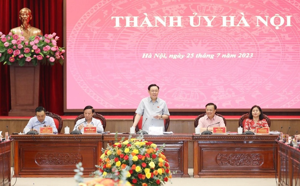 Chủ tịch Quốc hội: Sửa Luật Thủ đô phải tháo gỡ được các 'điểm nghẽn' cho Hà Nội phát triển - Ảnh 2.