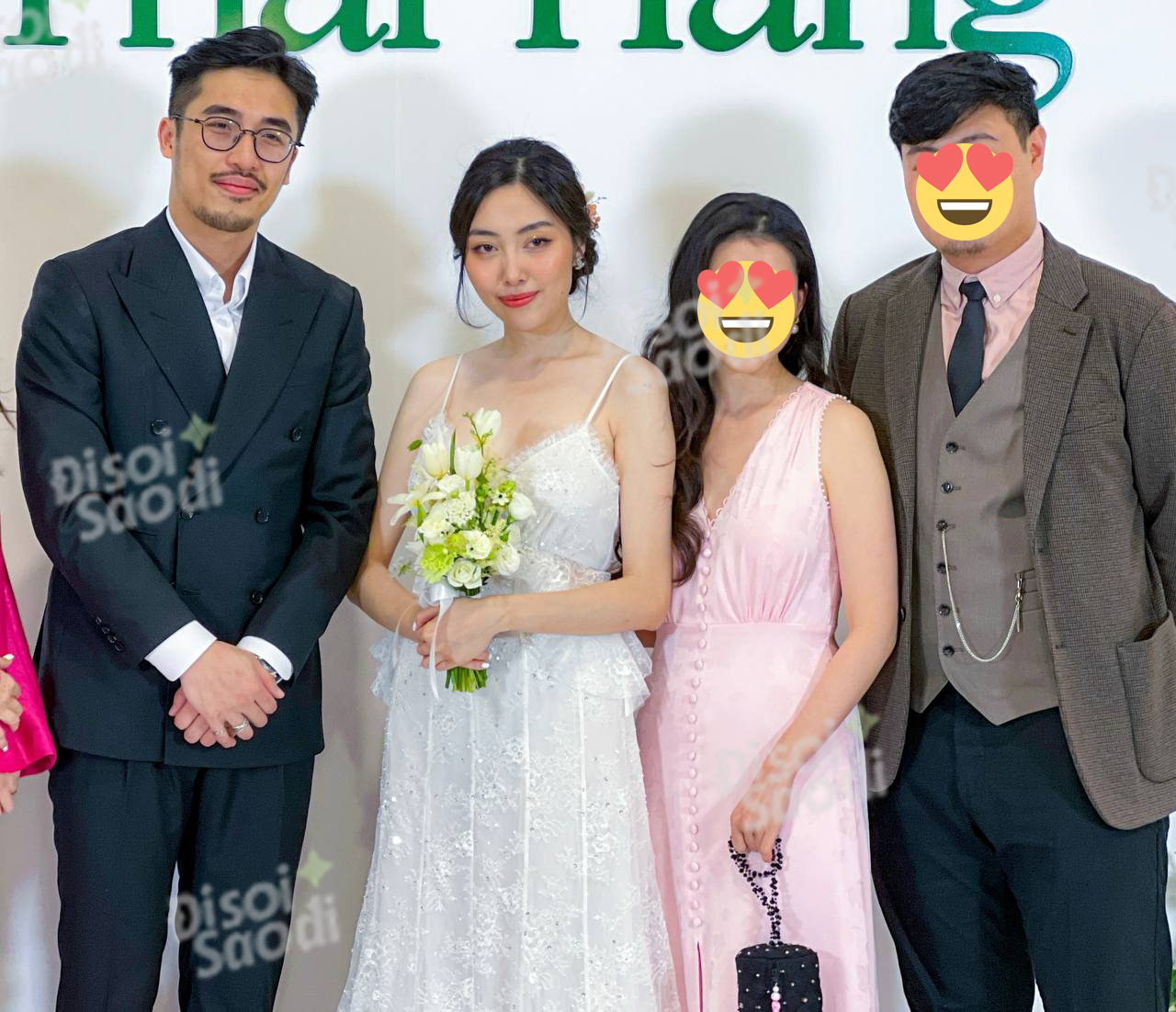 HOT: Vũ. bất ngờ tổ chức đám cưới tại Hà Nội, visual cô dâu chú rể nổi bật - Ảnh 2.