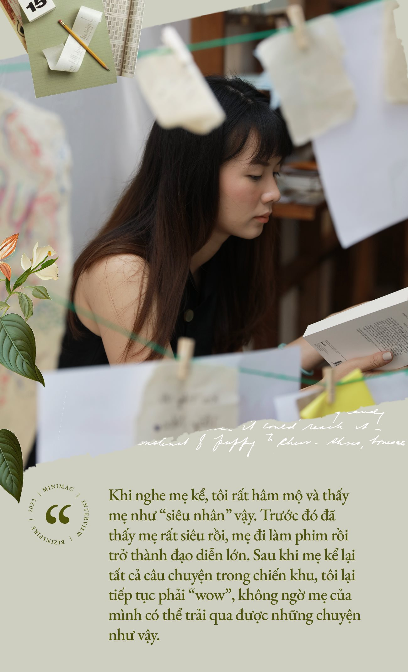 Trần Hải Anh - Forbes Under 30 Châu Á hồn nhiên kể chuyện của ba mẹ bằng truyện tranh tiếng Pháp, quyết tâm nung nấu tới mức xăm luôn chữ “Sống” trên tay - Ảnh 14.