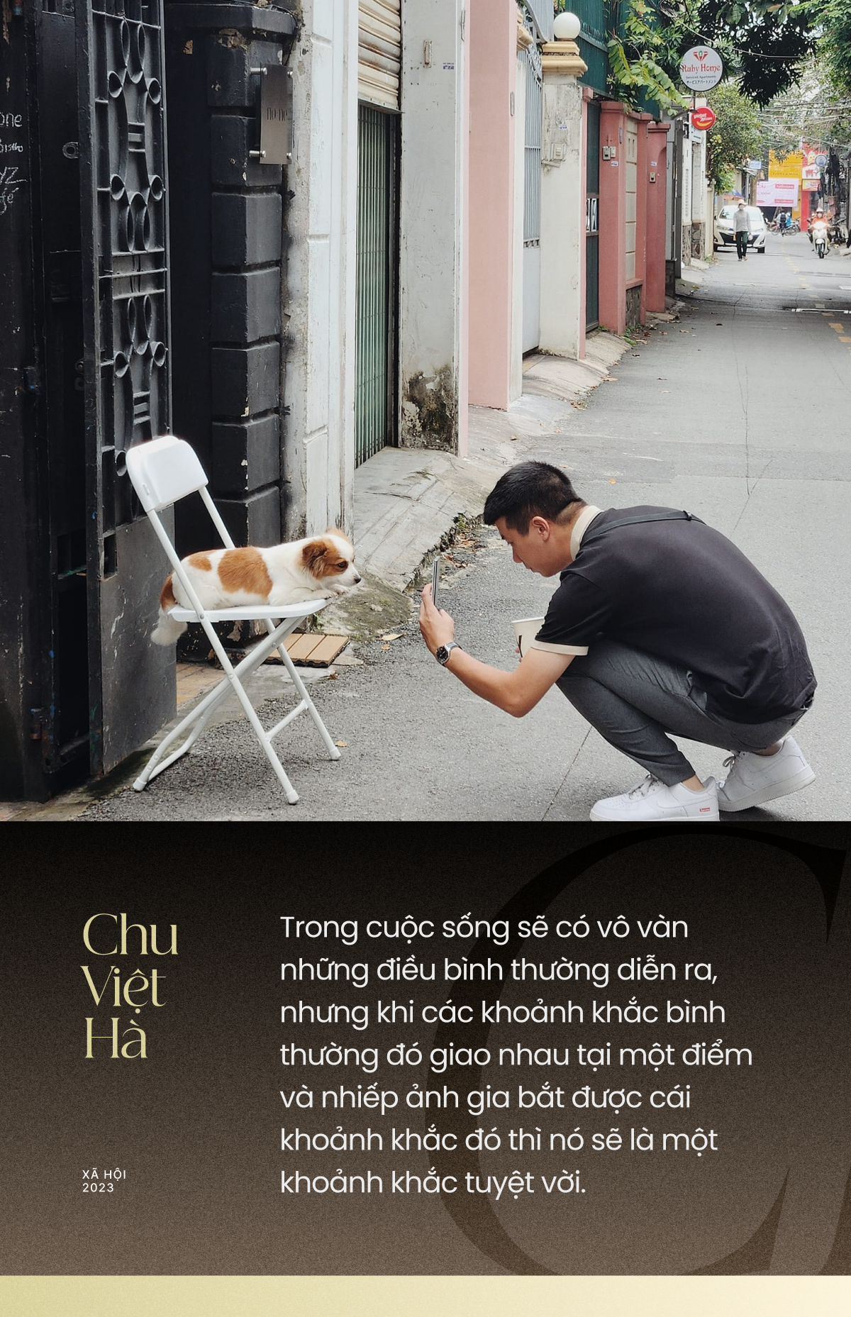 Tác giả của bộ ảnh đường phố gây ấn tượng vì những góc nhìn quá &quot;độc, lạ&quot;: Mình yêu Hà Nội vì tất cả mọi thứ! - Ảnh 3.