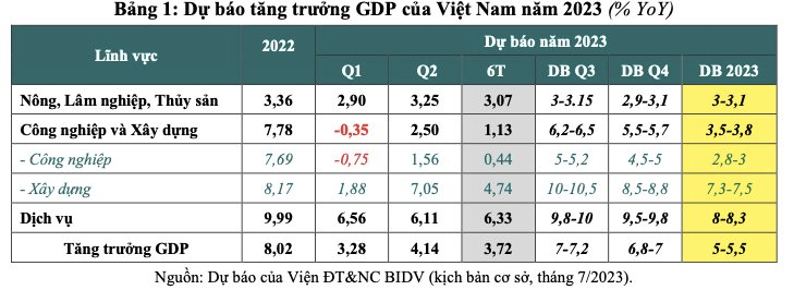 Bức tranh kinh tế Việt Nam 6 tháng đầu năm và dự báo cả năm 2023 - Ảnh 2.