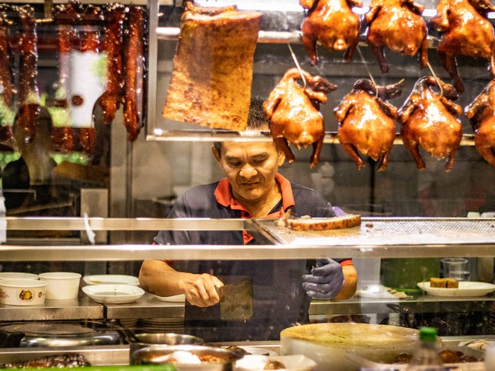 Cơm gà đạt sao Michelin