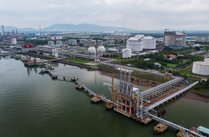Ngắm kho cảng LNG Thị Vải gần 6.500 tỷ đồng trước ngày đón tàu LNG đầu tiên về Việt Nam - Ảnh 1.