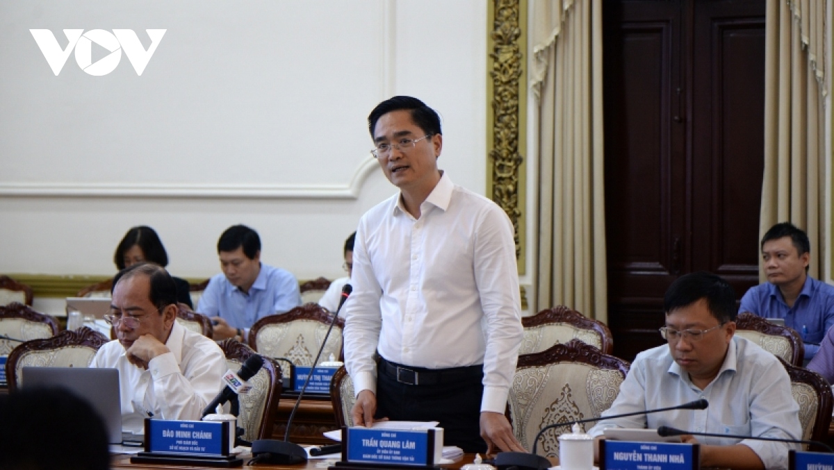 TP.HCM đề xuất đầu tư đường sắt Thủ Thiêm - Long Thành bằng ngân sách - Ảnh 1.