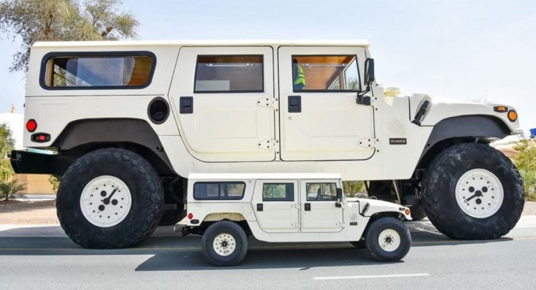Cận cảnh chiếc xe "cơ bắp" nhất thế giới của tỷ phú UAE: Muốn ra đường phải có cảnh sát hộ tống, to gần bằng cả căn nhà
