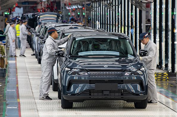 Trung Quốc gây choáng: 10 năm trước lượng xe xuất khẩu 1 năm chỉ bằng Đức bán trong 1 tháng, giờ ‘sang tay’ hơn 10.000 chiếc/ngày - Ảnh 1.
