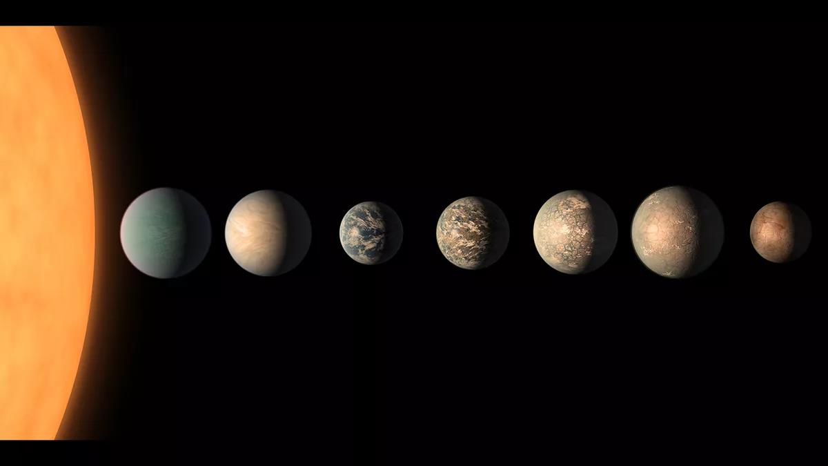 Phát hiện mới: 7 hành tinh giống Trái Đất có thể ở được - Ảnh 1.