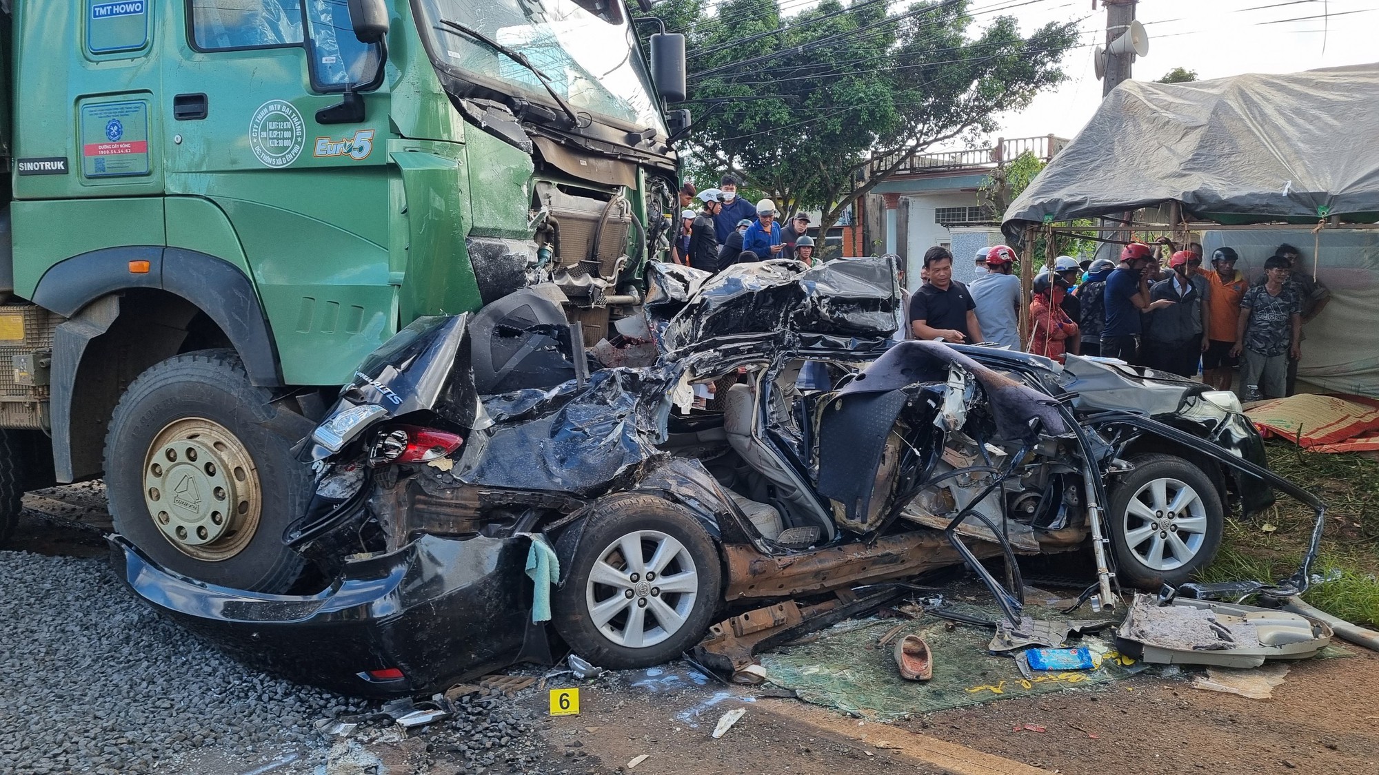 Kết quả kiểm tra xe tải gây tai nạn khiến 3 người CLB HAGL tử vong - Ảnh 2.