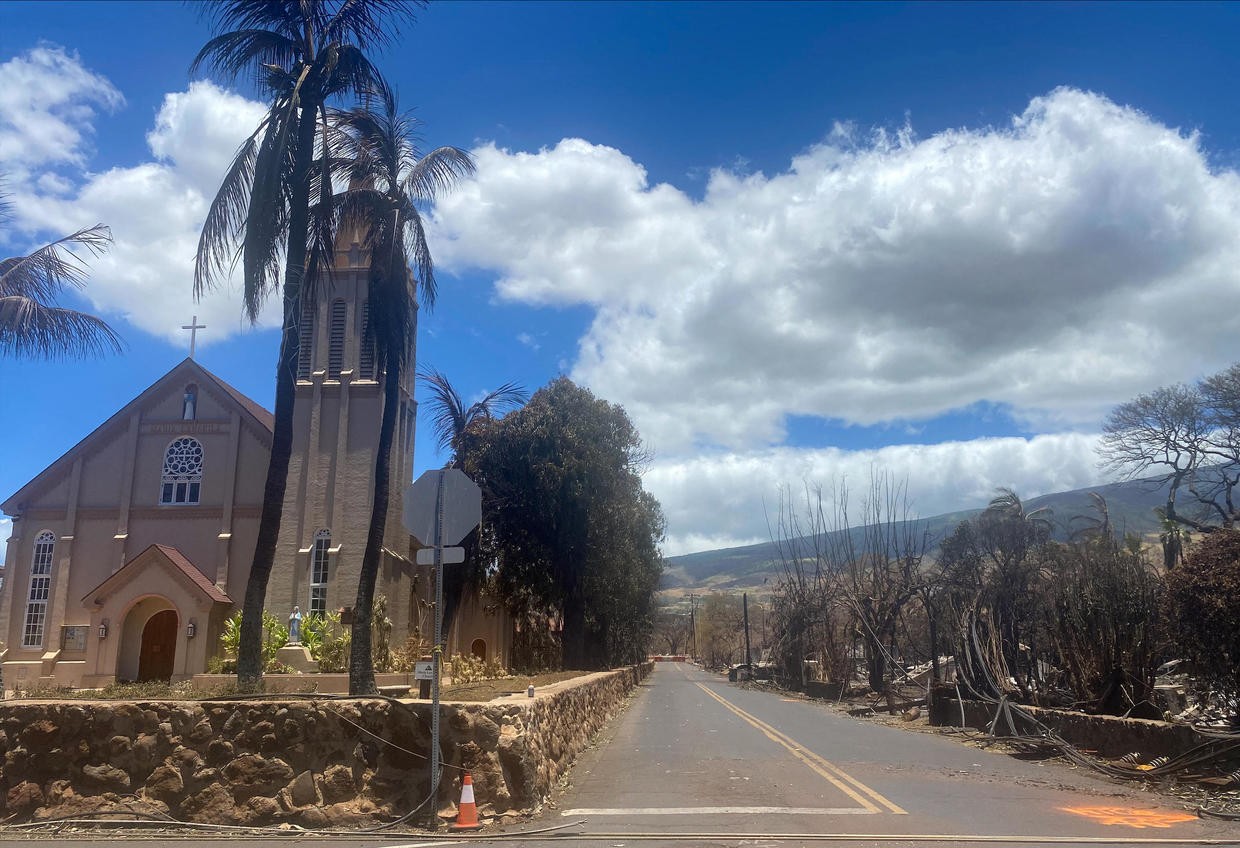 'Thiên đường' Maui trước và sau khi xảy ra thảm họa cháy rừng - Ảnh 4.