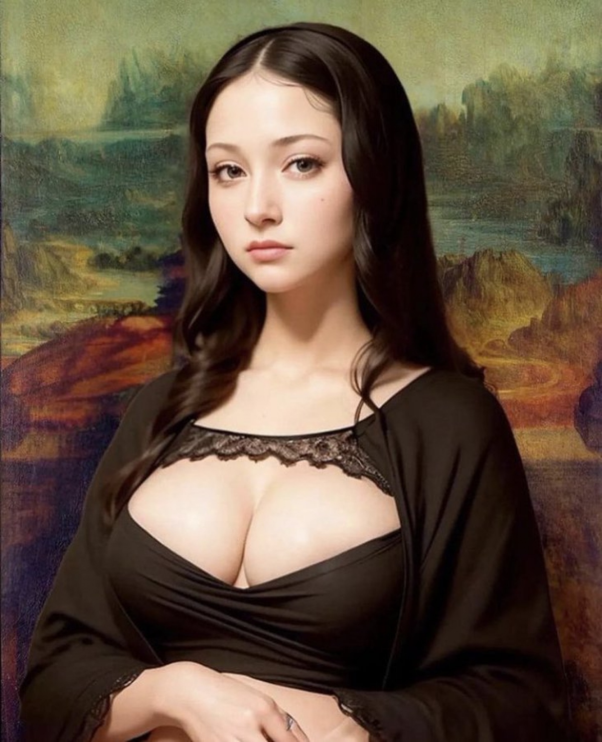 AI cho thấy Mona Lisa của thế kỷ 21 sẽ trông như thế nào - Ảnh 1.