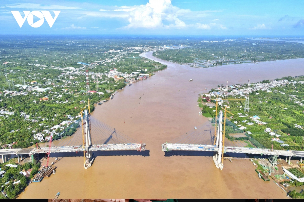 Cầu Mỹ Thuận 2 dự kiến hợp long vào tháng 10 - Ảnh 3.
