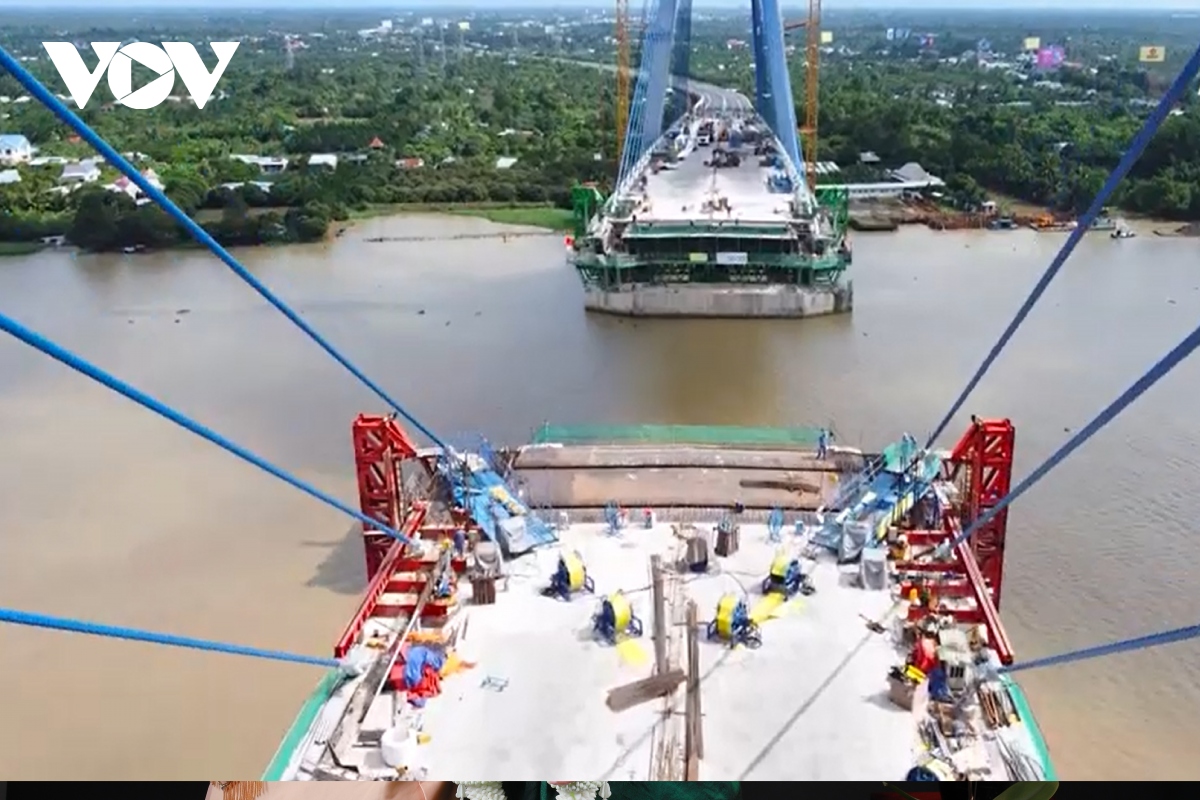 Cầu Mỹ Thuận 2 dự kiến hợp long vào tháng 10 - Ảnh 6.