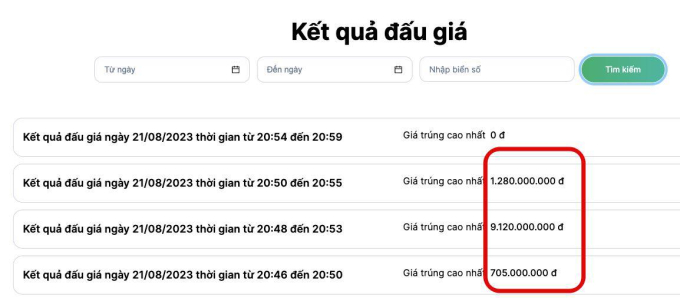 Trước 'giờ G' loạt biển số 49-53 vẫn 'đắt hàng', trúng đấu giá thử đến hơn 9 tỷ đồng - Ảnh 3.