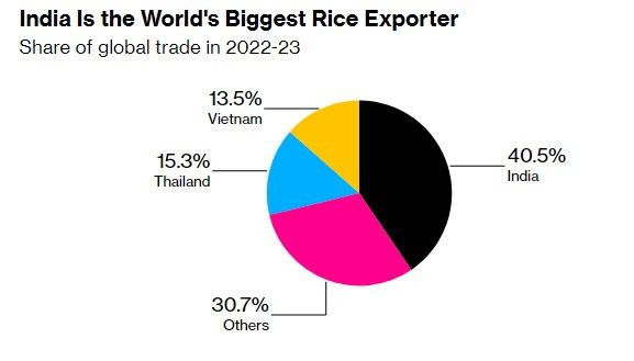 Ấn Độ lại sắp 'sát muối' vào thị trường gạo, thế giới 'nín thở' chờ đợi - Ảnh 2.