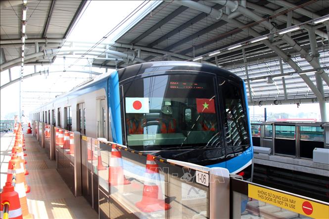 Chạy thử toàn tuyến metro số 1 Bến Thành - Suối Tiên trước dịp lễ 2/9