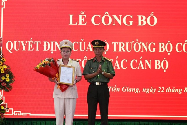 Tiền Giang có tân Phó Giám đốc Công an tỉnh - Ảnh 1.