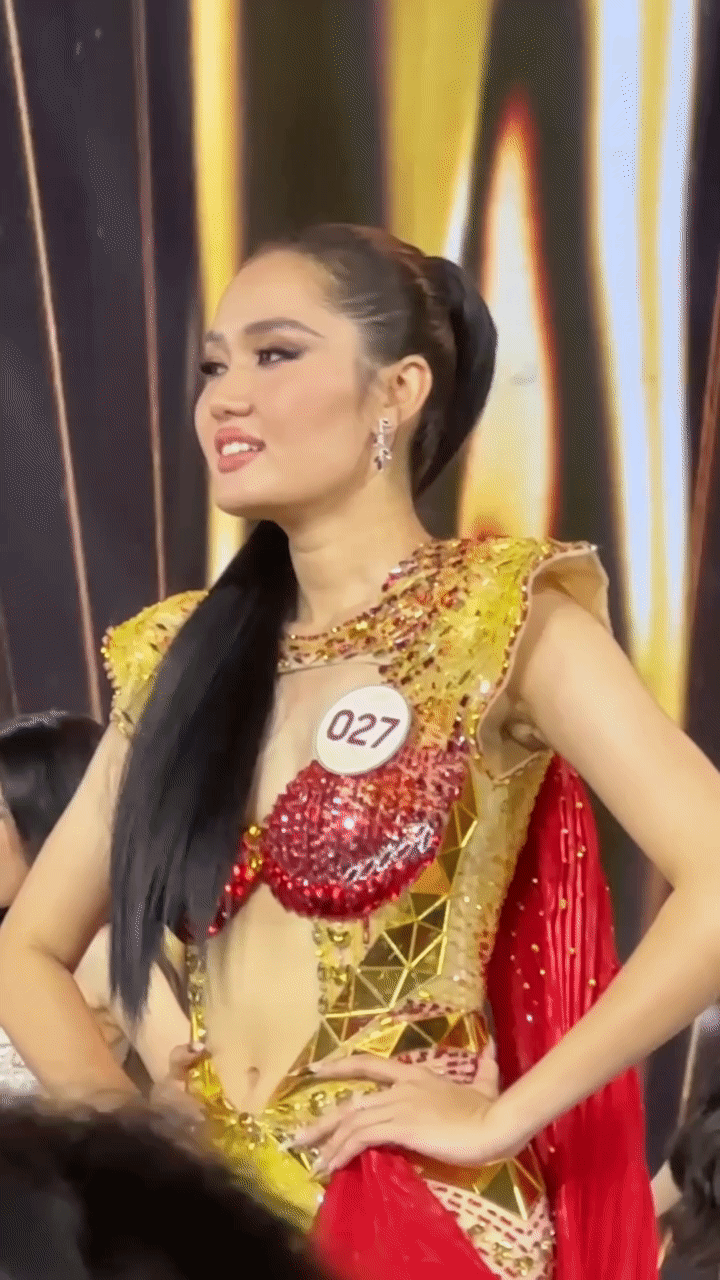 Độc lạ thí sinh tại Miss Grand Vietnam 2023: Giấu trang phục &quot;kín như bưng&quot;, biết pro5 mới bất ngờ - Ảnh 4.