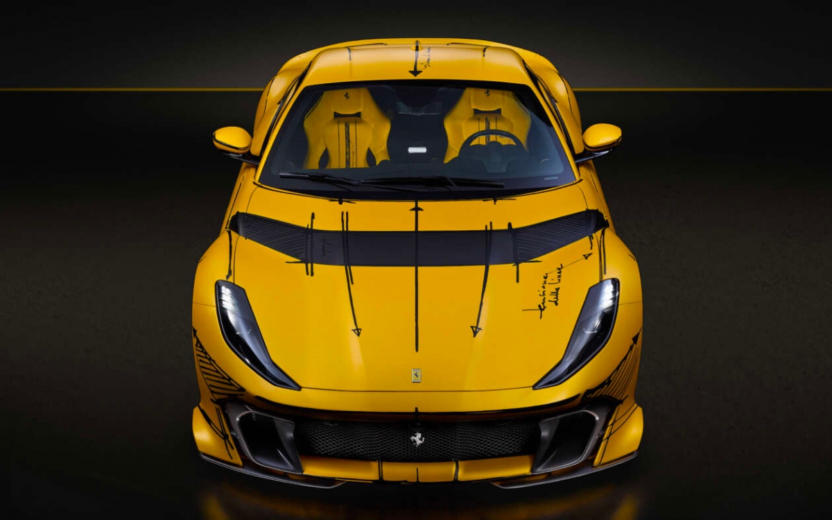 Ferrari 812 Competitionizione Tailor Made "độc nhất vô nhị" sắp được bán đấu giá - Ảnh 4.