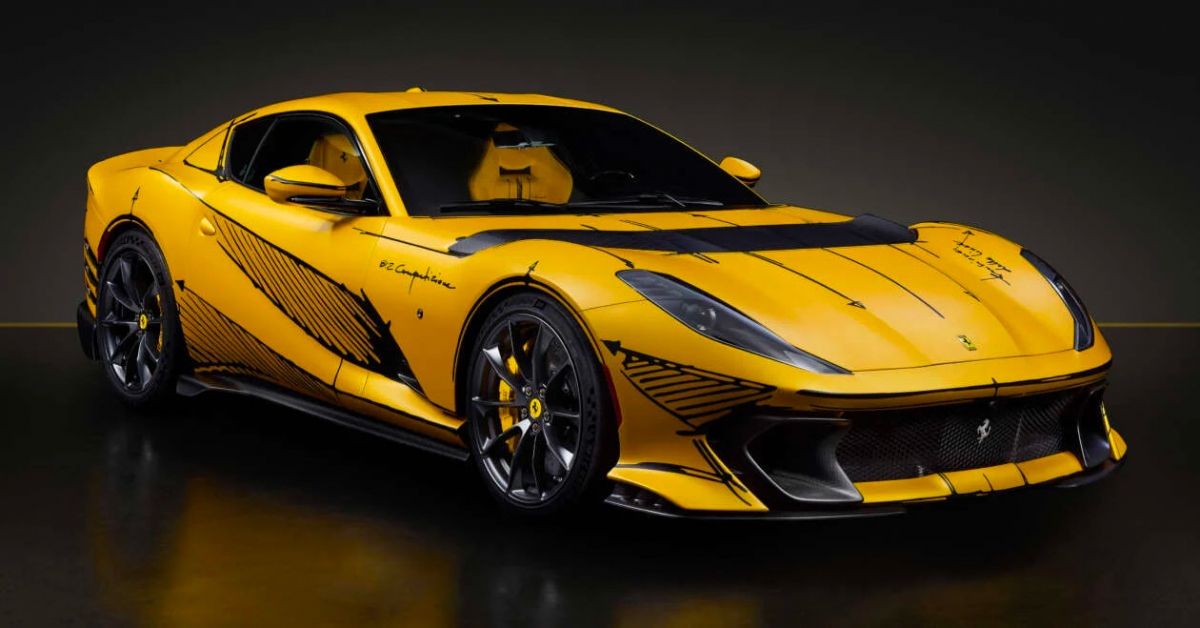 Ferrari 812 Competitionizione Tailor Made "độc nhất vô nhị" sắp được bán đấu giá - Ảnh 3.