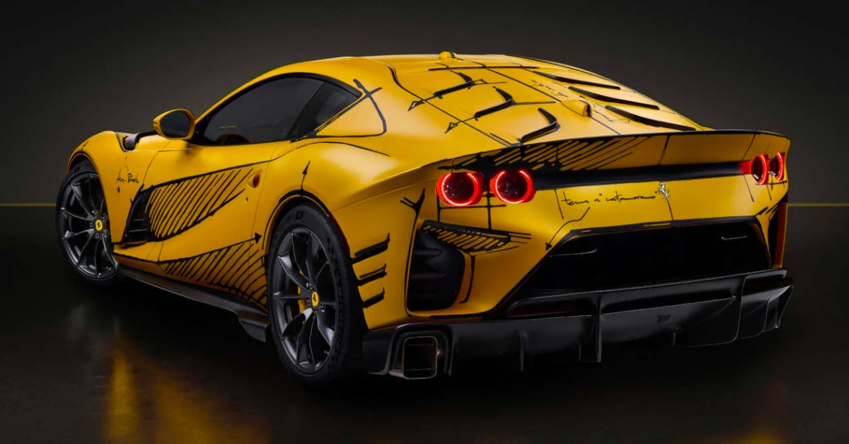 Ferrari 812 Competitionizione Tailor Made "độc nhất vô nhị" sắp được bán đấu giá - Ảnh 6.