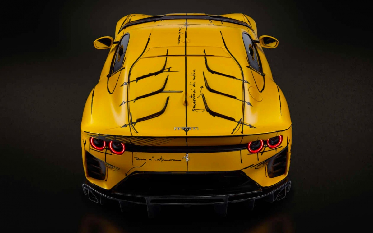 Ferrari 812 Competitionizione Tailor Made "độc nhất vô nhị" sắp được bán đấu giá - Ảnh 5.