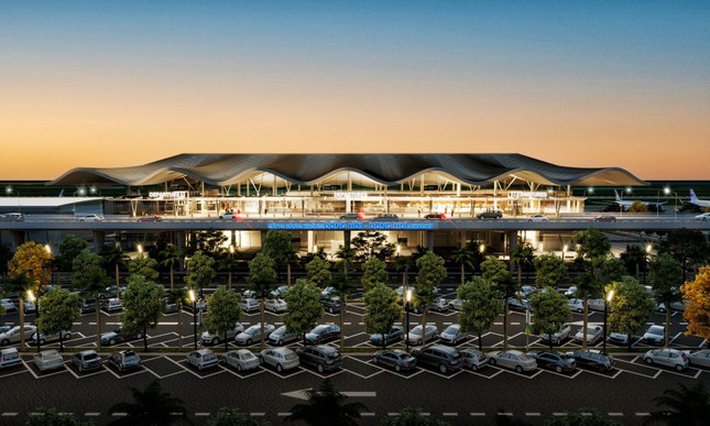 Kiến trúc đồi cát 'hóa thân' vào nhà ga sân bay Đồng Hới gần 2.000 tỷ - Ảnh 4.