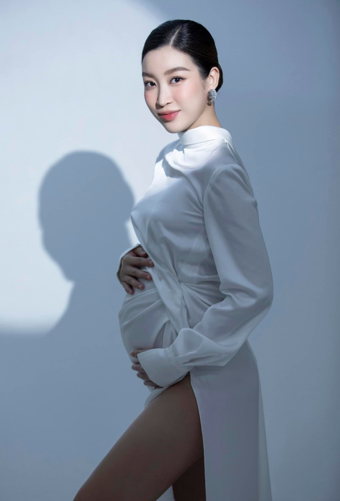 Hoa hậu Đỗ Mỹ Linh lần đầu công bố ảnh mang thai con đầu lòng: Nhan sắc phu nhân hào môn đỉnh chóp! - Ảnh 5.