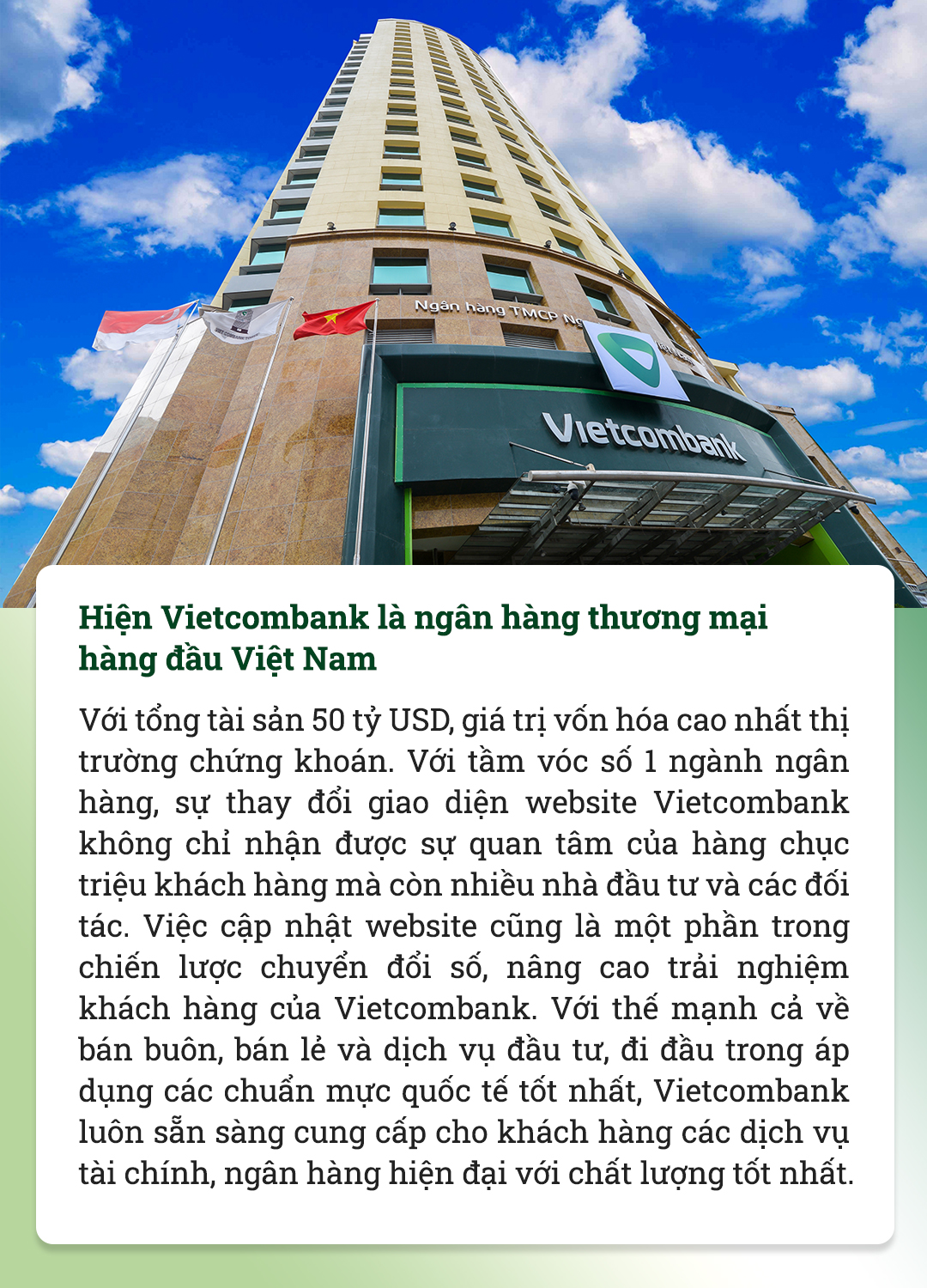 Vietcombank ra mắt website hoàn toàn mới: Hiện đại, thông minh và thân thiện với người dùng - Ảnh 9.